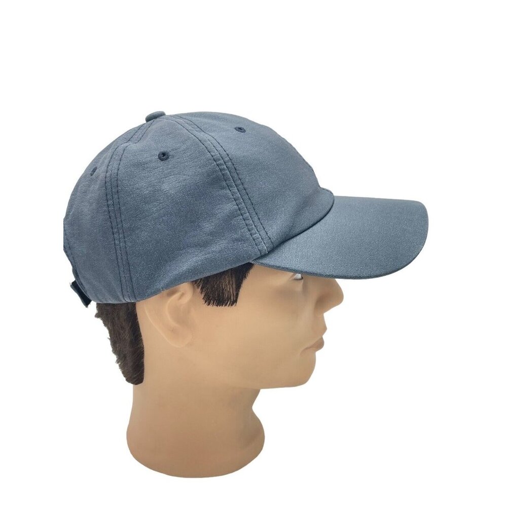 David & Young Hat Baseball Cap Floral Flowers Blue Adjustable - Picture 3 of 9